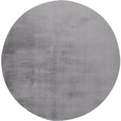 Kayoom Cross Χαλί Στρογγυλό 160cm 425 Silver