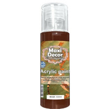 Maxi Decor 025 Cinnamon Ακρυλικό Χρώμα Ζωγραφικής 130ml
