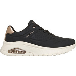 Skechers Uno Flex Echo Air Γυναικεία Sneakers Μαύρα 177799-BLK