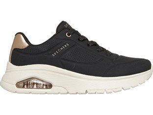 Skechers Uno Flex Echo Air Γυναικεία Sneakers Μαύρα 177799-BLK