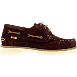 Lumberjack Ανδρικά Μοκασίνια Boat Shoes Δερμάτινα Καφέ 102268843