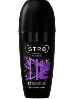 STR8 Game Ανδρικό Αποσμητικό Roll On 72h 50ml