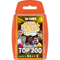 Winning Moves Top Trumps World Football Stars 2024 The Top 200 Pack 6 Επιτραπέζιο Παιχνίδι για Παιδιά 6+ Ετών για 2-6 Παίκτες