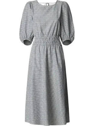 Pepe Jeans Midi Καλοκαιρινό Καθημερινό Φόρεμα Λευκό PL9537780-562