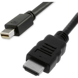 Value Καλώδιο Mini DisplayPort 1.1 to HDMI Male 3m Black 11.99.5792
