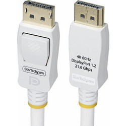 StarTech Καλώδιο DisplayPort 1.2 to DisplayPort Male 1.8m Black DP12-CABLE-6FTW