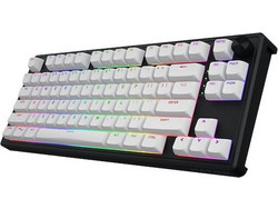 Hator Skyfall 80 MAG Ασύρματο Μηχανικό Gaming Πληκτρολόγιο TenKeyLess με Magnetic Διακόπτες RGB Black White