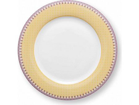 Pip Studio Lily & Lotus Πιάτο Ρηχό Πορσελάνης 26.5cm 51001557