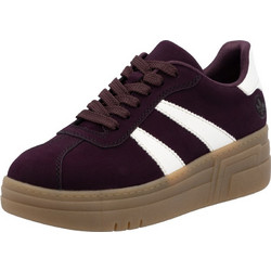 Rieker Γυναικεία Sneakers Flatforms Μπορντό M7601-30