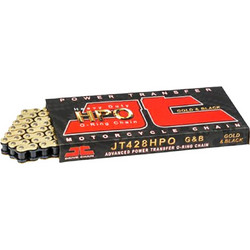 JT Αλυσίδα Κίνησης Χρυσή 428 HPO O-Ring 112 Links για Yamaha Crypton-X 135