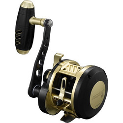 Maxel Armory 35 Black/Light Gold Μηχανισμός Ψαρέματος για Jigging / Tai Rubber / Slow Jigging για Αριστερόχειρες