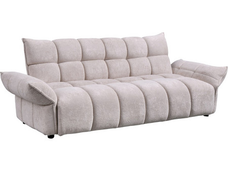 HomeMarkt Melu Καναπές Κρεβάτι Μπεζ 250x90x85cm HM3314.02