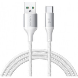 Joyroom S-A28 Flash Series Braided USB-A to Lightning Cable 30W 1m White
