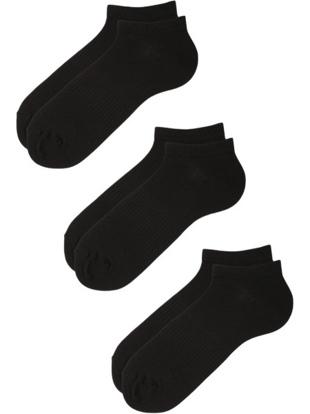 Dimisocks Ανδρικές Κάλτσες Κοντές Μαύρες 3Pack DSECO4-2