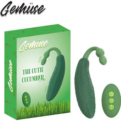Gemuse The Cutie Cuc Κλειτοριδικός Δονητής για Ζευγάρια με Τηλεχειριστήριο umber Vibrator Πράσινος