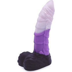 Kiotos Monstar Beast 53 Ρεαλιστικό Dildo με Βεντούζα & Όρχεις 24.5cm Μωβ