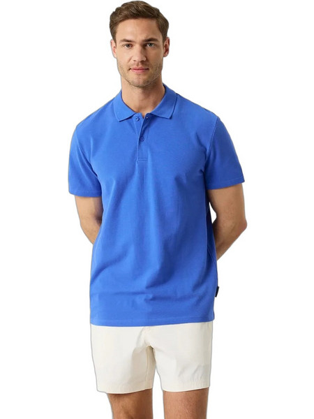 Bjorn Borg Ανδρική Μπλούζα Polo Κοντομάνικη Μπλε 10005799-BL130