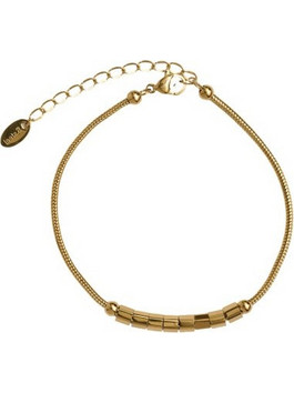 RO Accessories Γυναικείο Βραχιόλι Αλυσίδα Xρυσό BR070