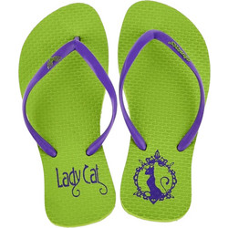 Elenross Γυναικείες Σαγιονάρες Lime Μωβ SA63440W