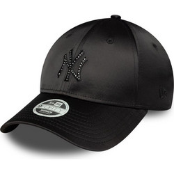 New Era Γυναικείο Καπέλο Jockey Υφασμάτινο Μαύρο 60691310-0071