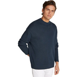 Calvin Klein Ανδρική Πλεκτή Μπλούζα Πετρόλ J30J326193-PPK