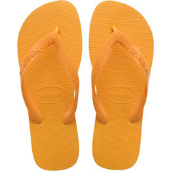 Havaianas Top Ανδρικές Σαγιονάρες Αντιολισθητικές Πορτοκαλί 4000029-6362