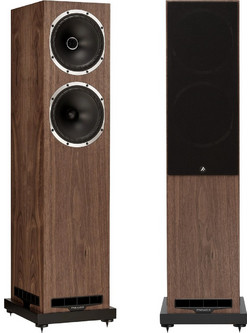 Fyne Audio F502S Ζεύγος Ηχείων Hi-Fi Δαπέδου 180W 2.5 Δρόμων Natural Walnut