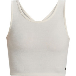 Roxy Good Keepshake Γυναικείο Καλοκαιρινό Crop Top Εκρού ERJKT04279-WBS0