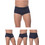 Lido Ανδρικά Σλιπ Βαμβακερά με Άνοιγμα Navy Μπλε 4Pack PRO-100