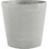 Ecopots Amsterdam 60 Γλάστρα Εξωτερικού Χώρου Στρογγυλή Πλαστική Γκρι Λευκή 60x56cm 31703-4646