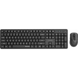 Gembird Silent Key Pro Black Ασύρματο Σετ Πληκτρολόγιο & Ποντίκι