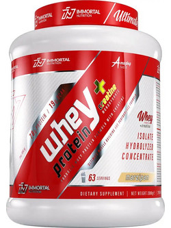 Immortal Nutrition Whey & Creatine Marzipan Πρωτεΐνη Ορού Γάλακτος Γράμμωσης 2kg
