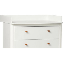 Leander Classic Βάση Αλλαξιέρας Μωρού Ξύλινη 94x72cm Λευκή