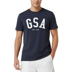 GSA Ανδρικό Αθλητικό T-Shirt Navy Μπλε 17-2604