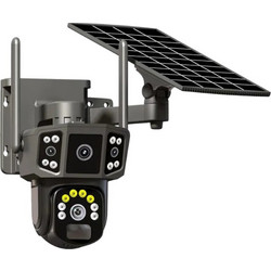 300075 IP Κάμερα Ασφαλείας Wi-Fi & SIM 2MP Full HD 4mm Αδιάβροχη Νυκτός Μπαταρίας με Ηλιακό Πάνελ & Αμφίδρομη Επικοινωνία