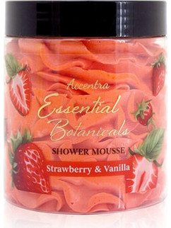 Accentra Strawberry & Vanilla Αφρόλουτρο σε Mousse 160gr