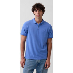 Gap Ανδρική Μπλούζα Polo Κοντομάνικη Μπλε 586306045