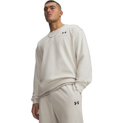 Under Armour Rival Crew Ανδρικό Αθλητικό Φούτερ Μπεζ 6009347-110