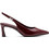 Tamaris Γόβες Slingback Λουστρίνι με Λεπτό Χαμηλό Τακούνι Μπορντό 1-29612-47-537