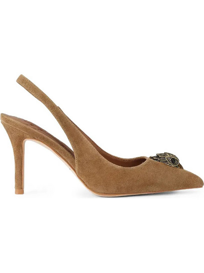 Kurt Geiger Belgravia Γόβες Suede Slingback με Τακούνι Στιλέτο Ταμπά 5595333209-33