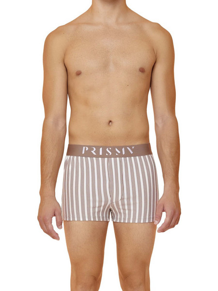 Modus Vivendi Breton Jacquard Ανδρικό Μποξεράκι Λευκό 1123-2310