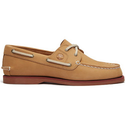 Timberland Ανδρικά Μοκασίνια Boat Shoes Καστόρινα Μπεζ TB0A2Q9XEN310