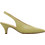 KALOGIROU Γόβες Slingback Δερμάτινες με Λεπτό Χαμηλό Τακούνι Lime 2704S-7881