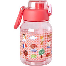 Rice Home and Kitchen Παιδικό Παγούρι Πλαστικό Κόκκινο 700ml