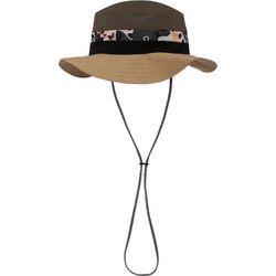 Buff Καπέλο Boater Υφασμάτινο Καφέ 137849.346