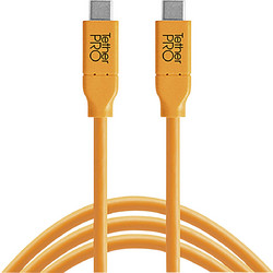 Tether Tools CUC15-ORG USB-C to USB-C 4.6m Orange