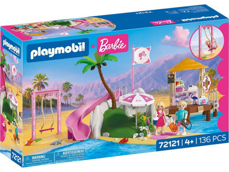 Playmobil Barbie Beach Bar για 4+ Ετών 72121
