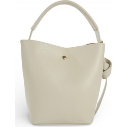 Passaggio Leather Γυναικείο Τσαντάκι Χειρός από Δερματίνη Εκρού 5198-KR-05
