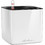 Lechuza Cube Glossy 16 Αυτοποτιζόμενη Γλάστρα Εσωτερικού Χώρου Τετράγωνη Πλαστική Λευκή 17x17x16cm 13520