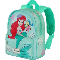 Karactermania Disney The Little Mermaid Σχολική Τσάντα Πλάτης Νηπιαγωγείου Πράσινη 09693